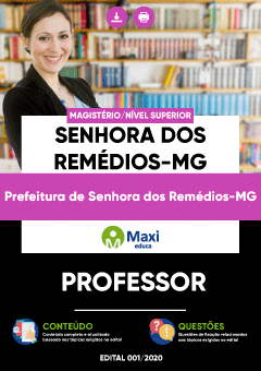 Apostila Prefeitura de Senhora dos Remédios-MG - Professor