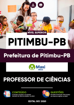 Apostila Prefeitura de Pitimbu-PB - Professor de Ciências