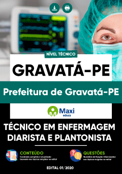 Apostila Prefeitura de Gravatá-PE - Técnico em Enfermagem Diarista e Plantonista