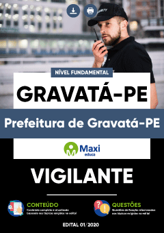 Apostila Prefeitura de Gravatá-PE - Vigilante