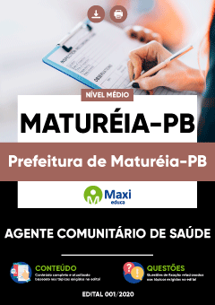Apostila Prefeitura de Maturéia-PB - Agente Comunitário de Saúde