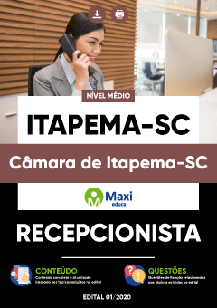 Apostila Câmara de Itapema-SC - Recepcionista