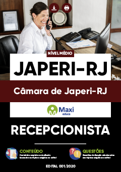 Apostila Câmara de Japeri-RJ - Recepcionista