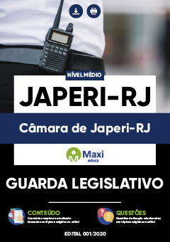 Apostila Câmara de Japeri-RJ - Guarda Legislativo