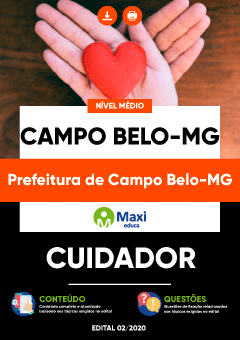 Apostila Prefeitura de Campo Belo-MG - Cuidador