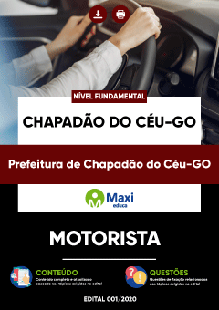 Apostila Prefeitura de Chapadão do Céu-GO - Motorista