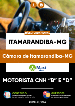 Apostila Câmara de Itamarandiba-MG - Motorista CNH “B” e “D”