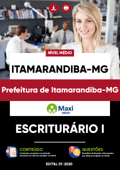 Apostila Prefeitura de Itamarandiba-MG - Escriturário I