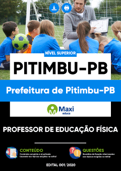 Apostila Prefeitura de Pitimbu-PB - Professor de Educação Física