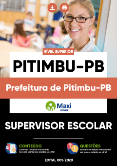 Apostila Prefeitura de Pitimbu-PB - Supervisor Escolar
