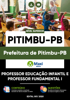 Apostila Prefeitura de Pitimbu-PB - Professor Educação Infantil e Professor Fundamental I