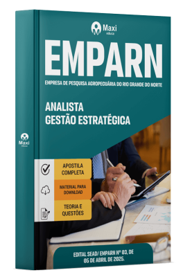 EMPARN - Empresa de Pesquisa Agropecuária do Rio Grande do Norte - Analista - Gestão Estratégica