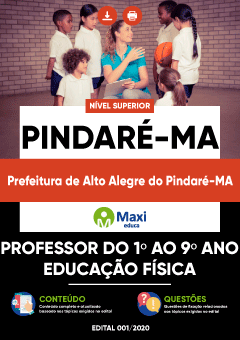 Apostila Prefeitura de Alto Alegre do Pindaré-MA - Professor do 1º ao 9º ano - Educação Física