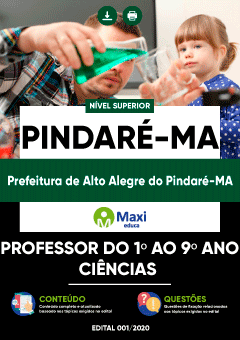Apostila Prefeitura de Alto Alegre do Pindaré-MA - Professor do 1º ao 9º ano - Ciências