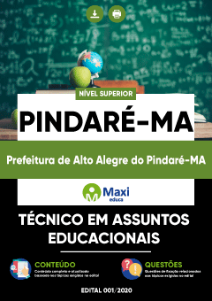 Apostila Prefeitura de Alto Alegre do Pindaré-MA - Técnico em Assuntos Educacionais
