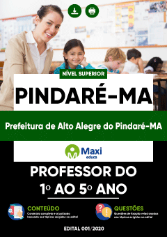 Apostila Prefeitura de Alto Alegre do Pindaré-MA - Professor do 1º ao 5º ano