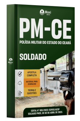 Apostila PM-CE Polícia Militar do Ceará-2025 - Soldado