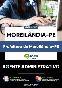 Apostila Prefeitura de Moreilândia-PE - Agente Administrativo