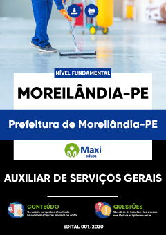 Apostila Prefeitura de Moreilândia-PE - Auxiliar de Serviços Gerais