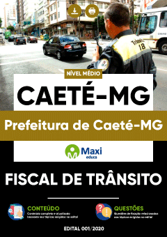 Apostila Prefeitura de Caeté-MG - Fiscal de Trânsito