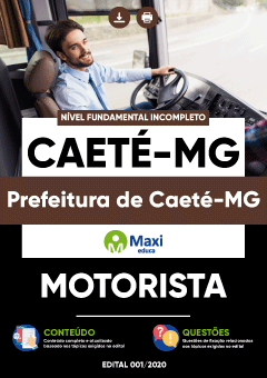 Apostila Prefeitura de Caeté-MG - Motorista