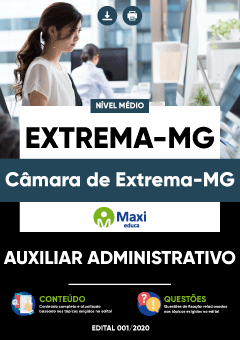 Apostila Câmara de Extrema-MG - Auxiliar Administrativo