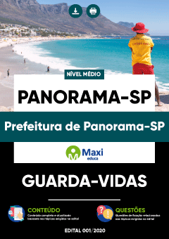 Apostila Prefeitura de Panorama-SP - Guarda-Vidas