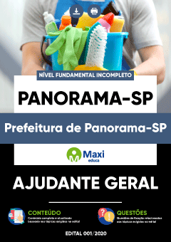 Apostila Prefeitura de Panorama-SP - Ajudante Geral
