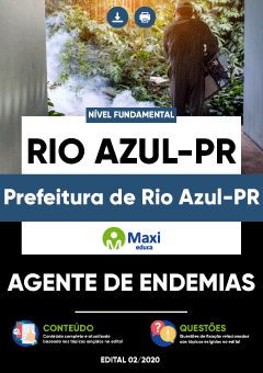 Apostila Prefeitura de Rio Azul-PR - Agente de Endemias