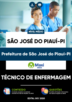 Apostila Prefeitura de São José do Piauí-PI - Técnico de Enfermagem