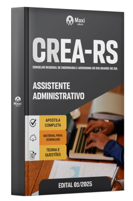 Apostila CREA-RS -2025 - Assistente Administrativo