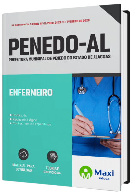 Apostila Prefeitura de Penedo-AL 2022 - Enfermeiro