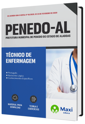 Apostila Prefeitura de Penedo-AL 2022 - Técnico de Enfermagem