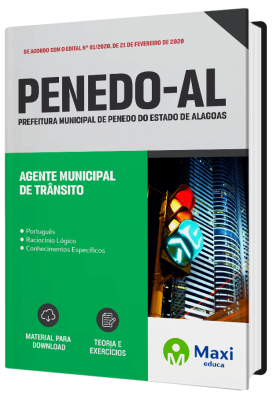 Apostila Prefeitura de Penedo-AL 2022 - Agente Municipal de Trânsito