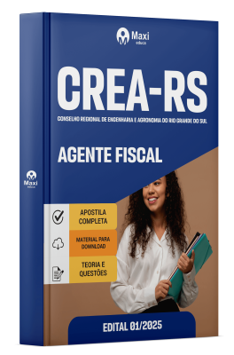 Apostila CREA-RS -2025 - Agente Fiscal