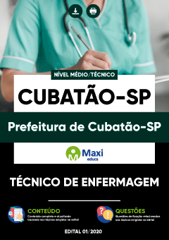 Apostila Prefeitura de Cubatão-SP - Técnico de Enfermagem