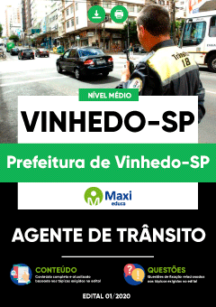 Apostila Prefeitura de Vinhedo-SP - Agente de Trânsito