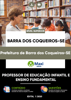 Apostila Prefeitura de Barra dos Coqueiros-SE - PEB - Professor de Educação Infantil e Ensino Fundamental