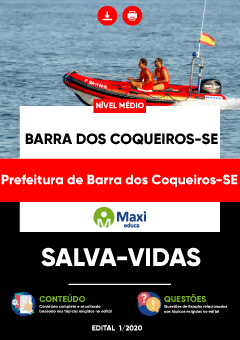 Apostila Prefeitura de Barra dos Coqueiros-SE - Salva-Vidas