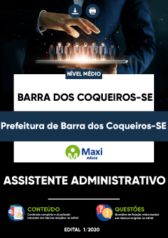 Apostila Prefeitura de Barra dos Coqueiros-SE - Assistente Administrativo