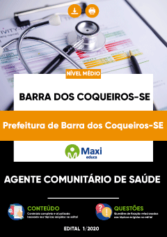 Apostila Prefeitura de Barra dos Coqueiros-SE - Agente Comunitário de Saúde