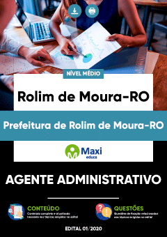 Apostila Prefeitura de Rolim de Moura-RO - Agente Administrativo