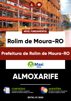 Apostila Prefeitura de Rolim de Moura-RO - Almoxarife