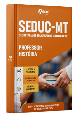 Apostila SEDUC-MT 2025 - Professor - História