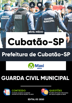 Apostila Prefeitura de Cubatão-SP - Guarda Civil Municipal