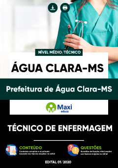Apostila Prefeitura de Água Clara-MS - Técnico de Enfermagem