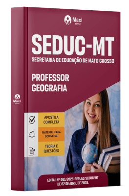 Apostila SEDUC-MT 2025 - Professor - Geografia