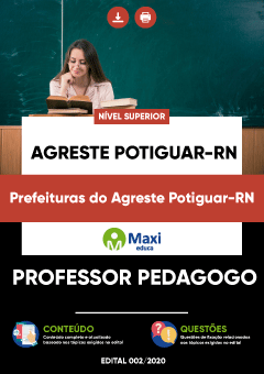 Apostilas Prefeituras do Agreste Potiguar-RN - Professor Pedagogo
