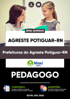 Apostilas Prefeituras do Agreste Potiguar-RN - Pedagogo
