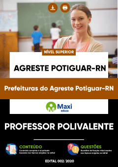 Apostilas Prefeituras do Agreste Potiguar-RN - Professor Polivalente